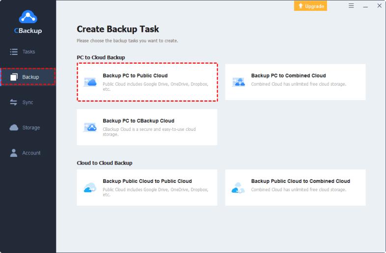 Free Online Backup on PC：Ultimate Gui