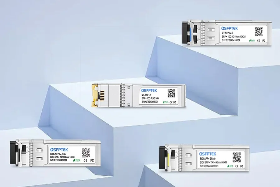10GBASE-T SFP+ vs 10G SFP+ Optical Modules: Which One Is More Suitable?